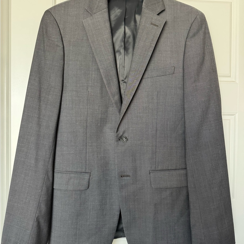 Calvin Klein Charcoal Suit Jacket